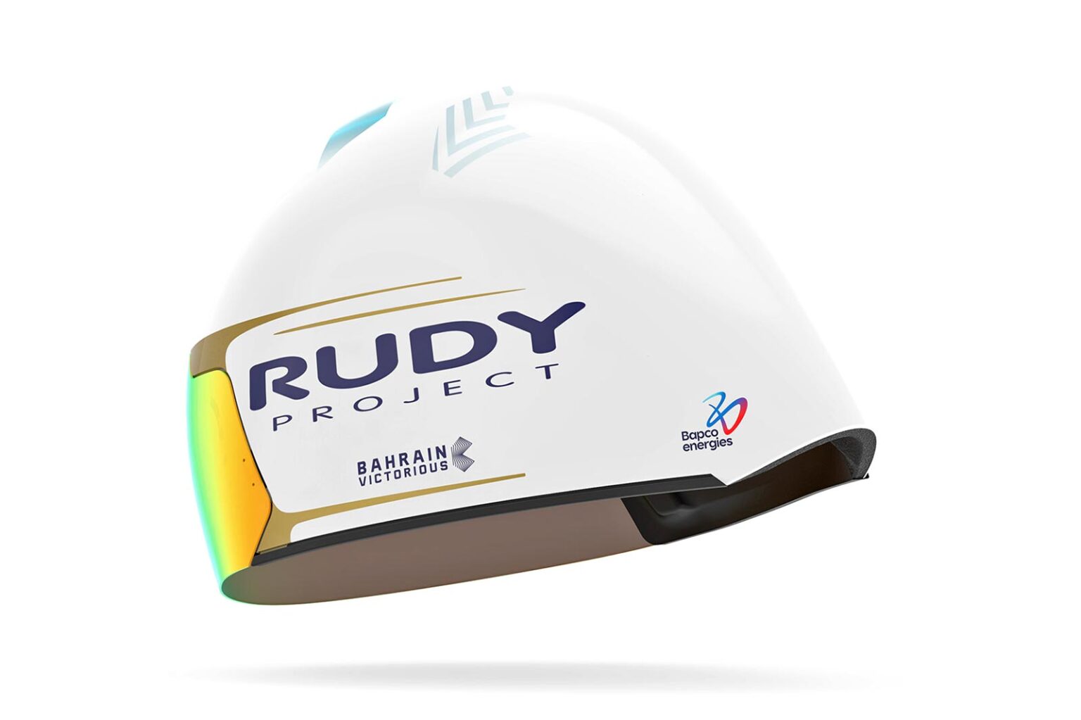Rudy Project Wingdream time trial aero helmet, angled rear