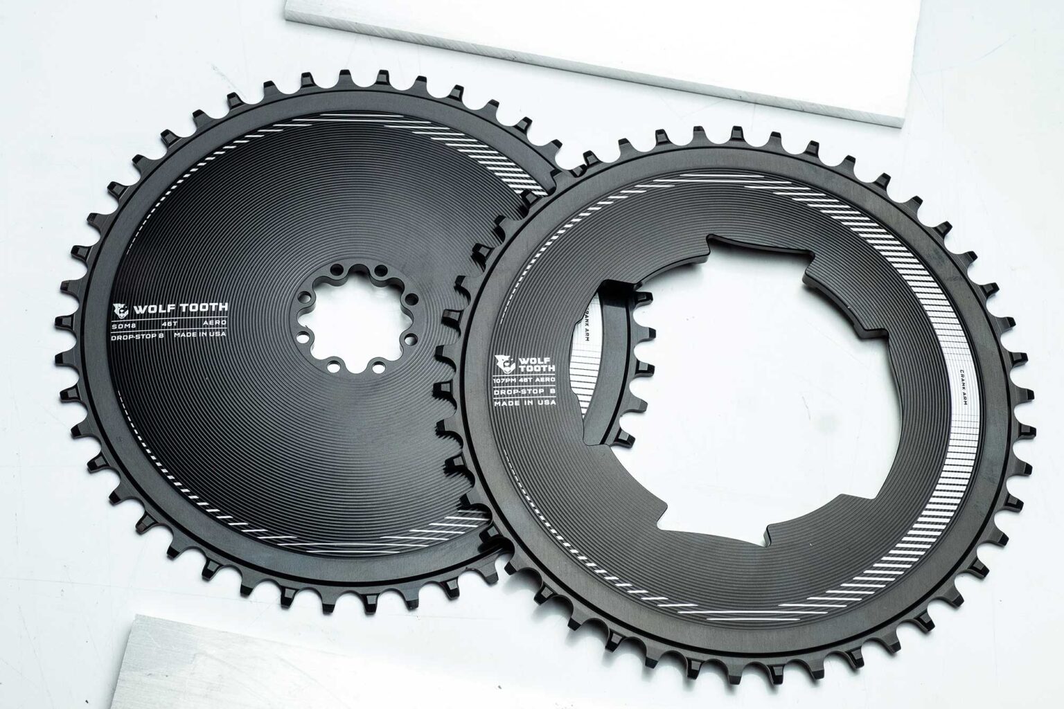wolf tooth components aero chainring options for sram cranks