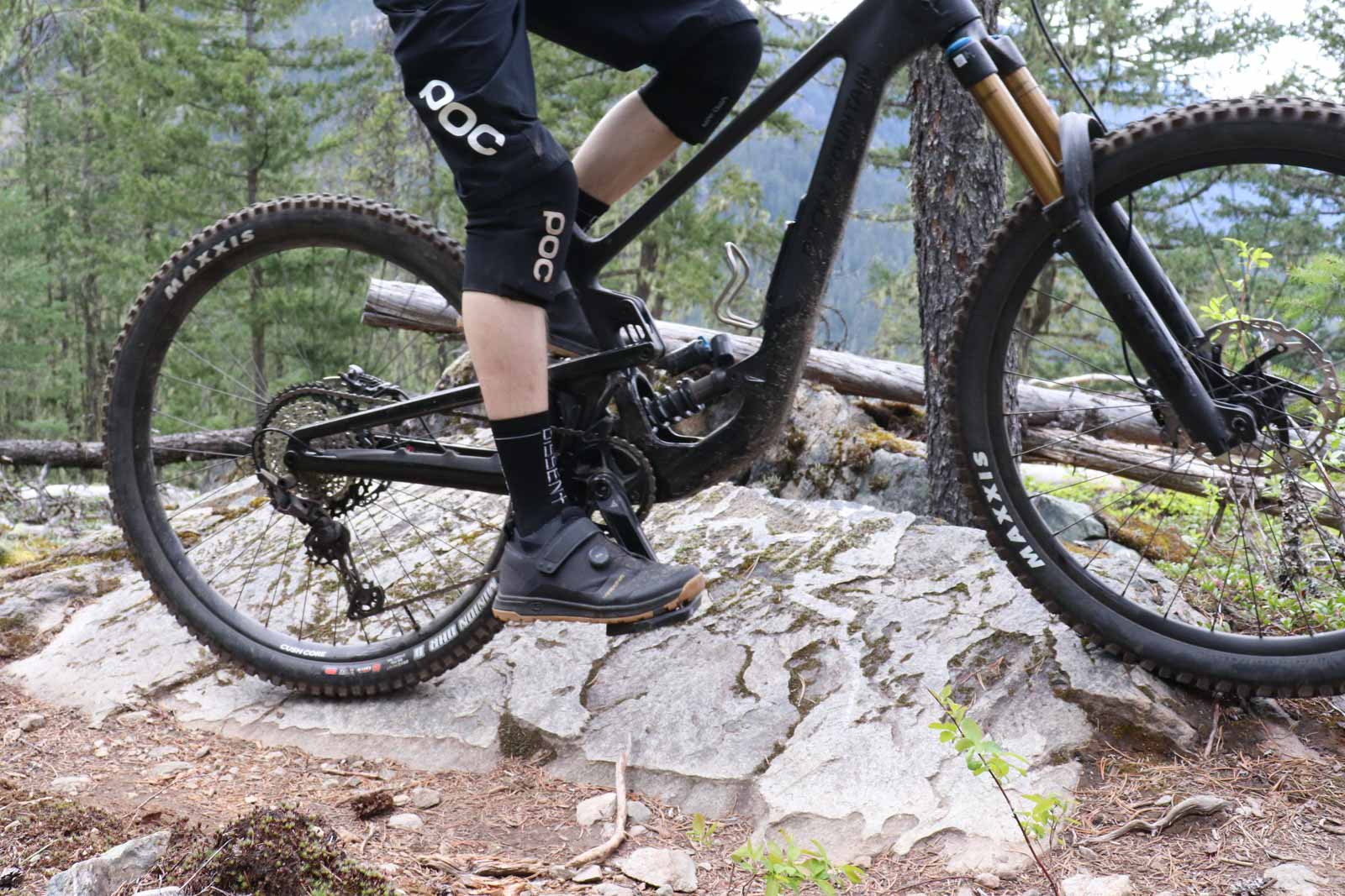 Crankbrothers Stamp Trail BOA shoes, climbing