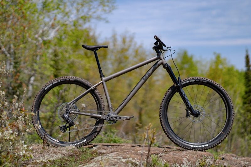 The New, Aggressive Smokey Ti Broadens Esker Cycles Hardtail Lineup