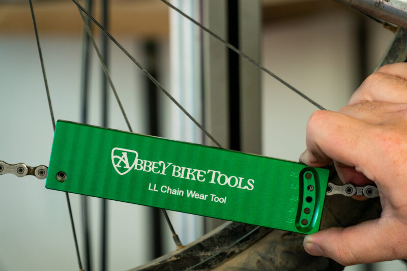 New Abbey LL Chain Wear Tool Measures Both Lateral & Linear Wear