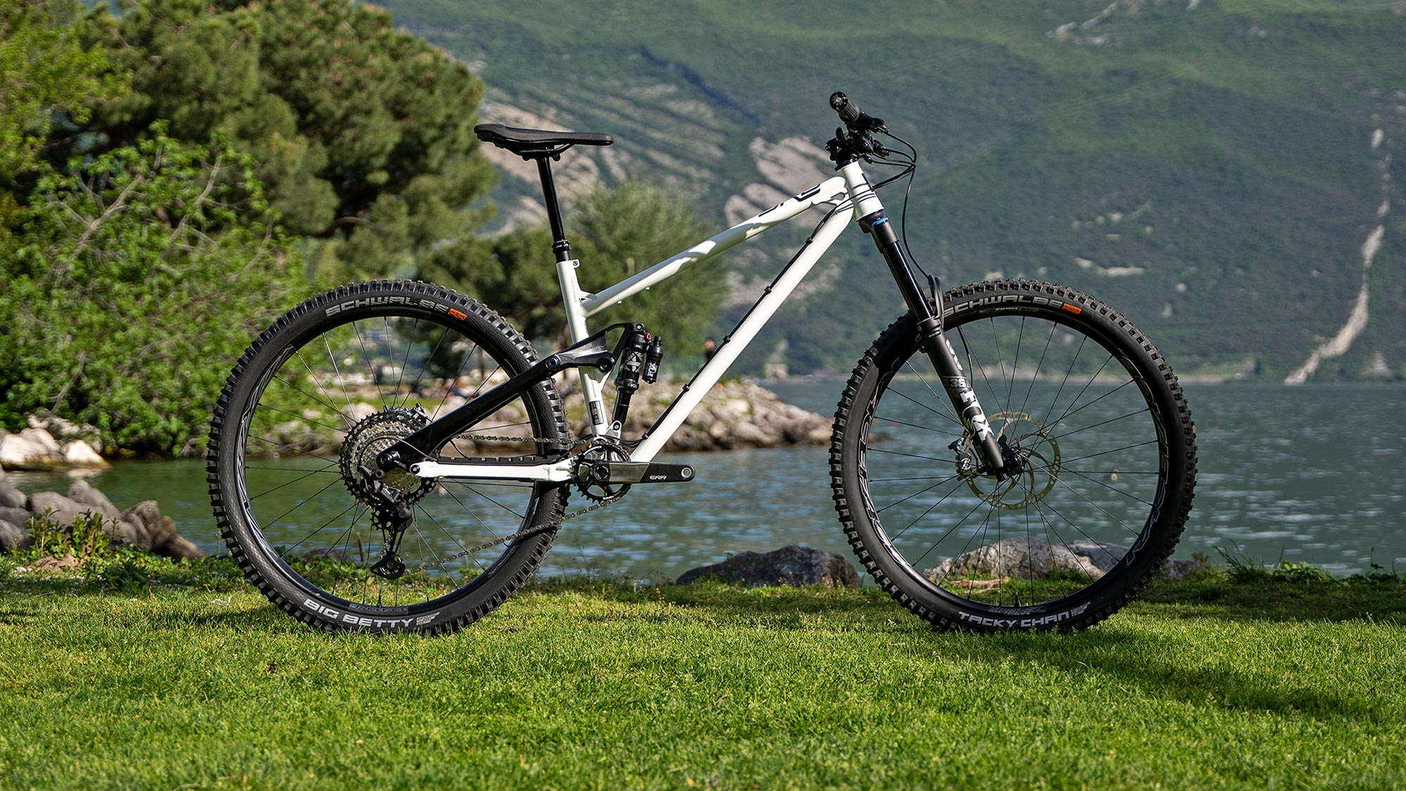 Sour Racing Development steel Cowboy Cookie and Double Choc full-suspension mountain bikes made-in-Germany,  Riva debut