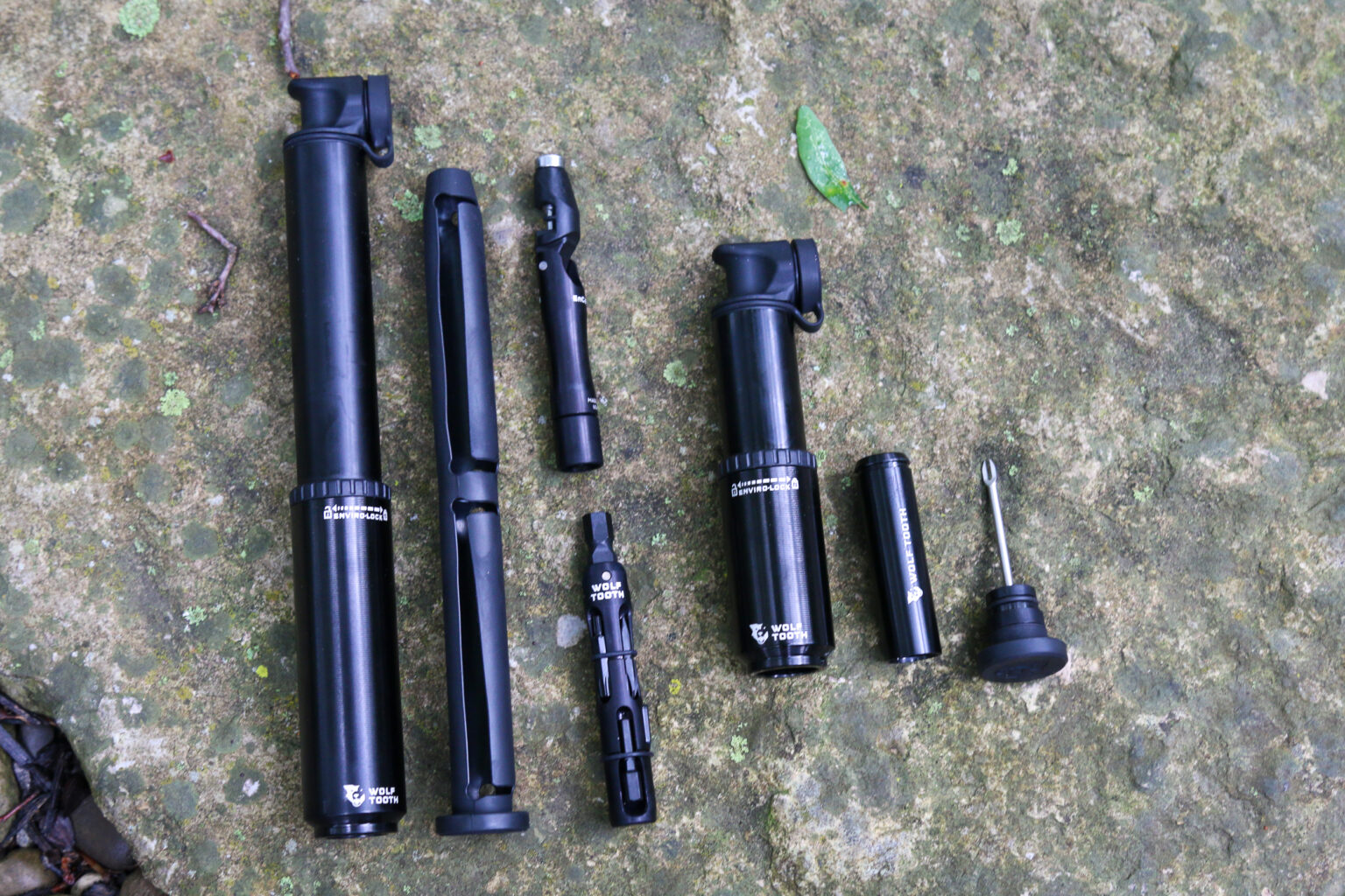 Wolf tooth components Encase bike pumps tool storage