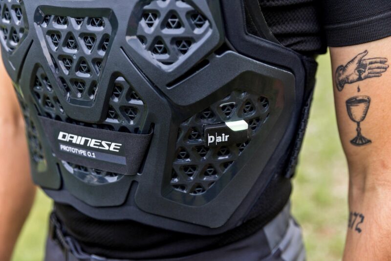 Dainese D-Air DH Airbag Prototype Protects MTB Racers on the World Cup