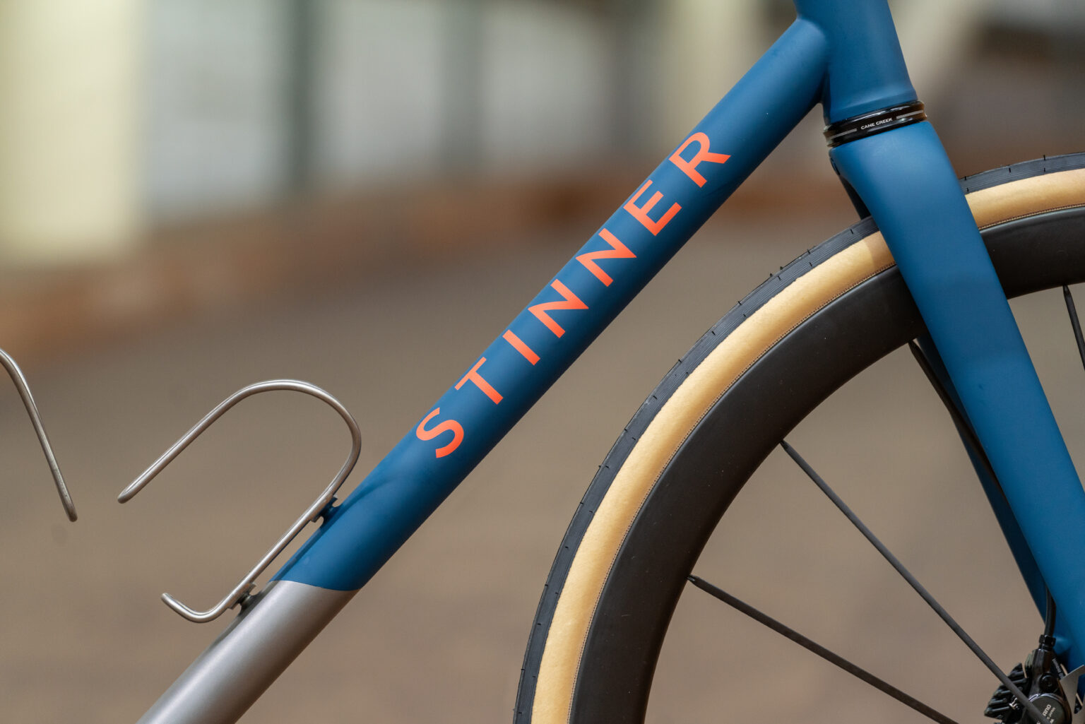 MADE Austalia Road Bikes Stinner Frame Works Gibraltar downtube logo