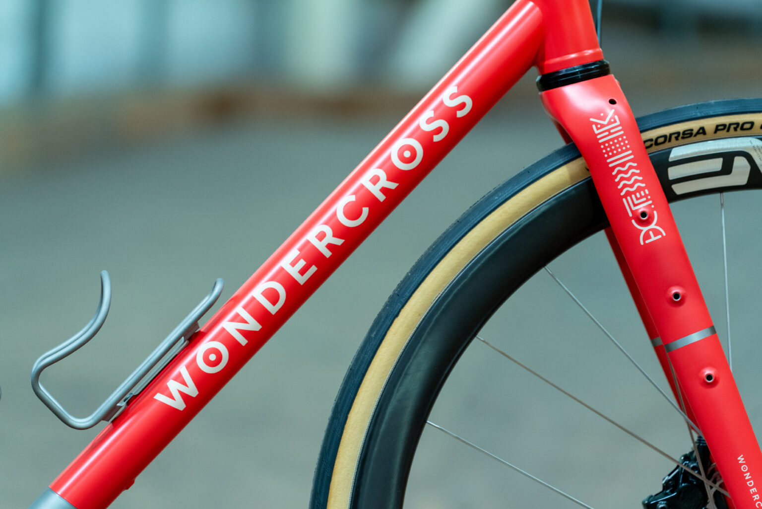 MADE Austalia Road Bikes Wondercross Rambler down tube logo