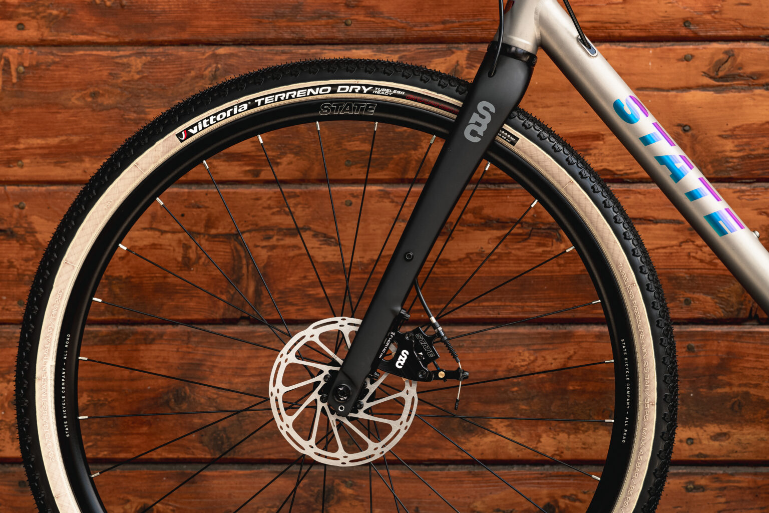 State bicycle co titanium all road fork