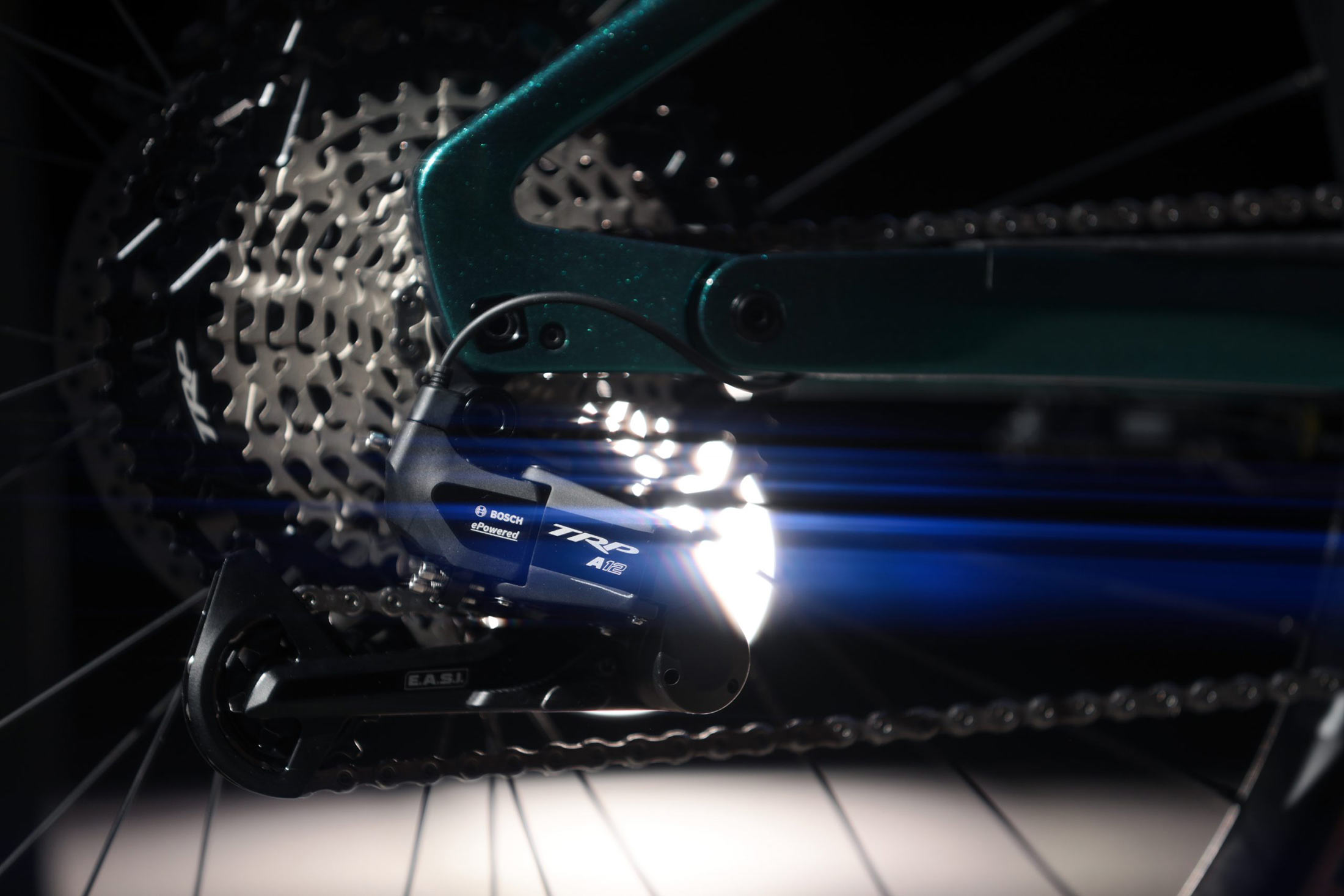 bosch trp easi automatic shifting drivetrain for e-bikes.