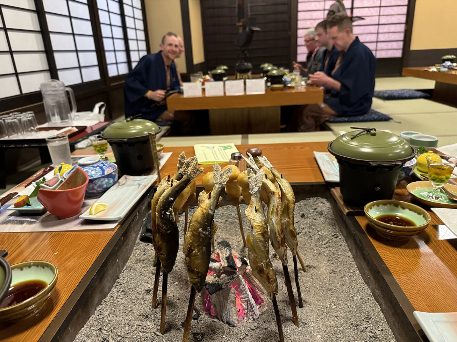 traditional japanese meal.