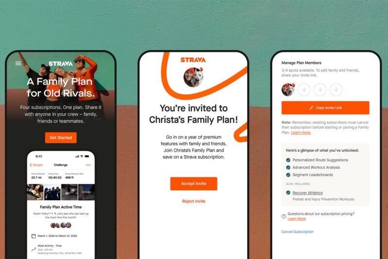 Strava Family Plan lets you Clan Up for 50% Off Premium