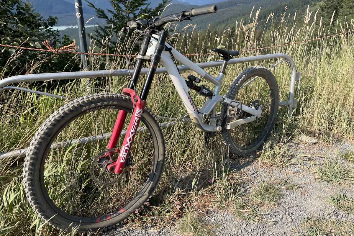 Ari Superior Peak DH Bike, Angle, Whistler Bike Park