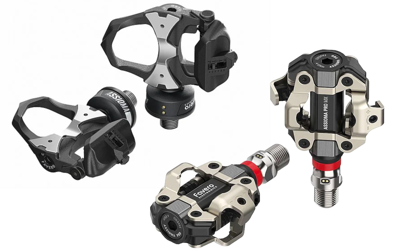 Favero Assioma Power Meter Pedals pro and duro models