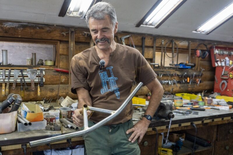 Tom Ritchey to Launch Mountain Bikes by Tom w/ LTD Bullmoose Bars & Bi-Plane Forks at MADE