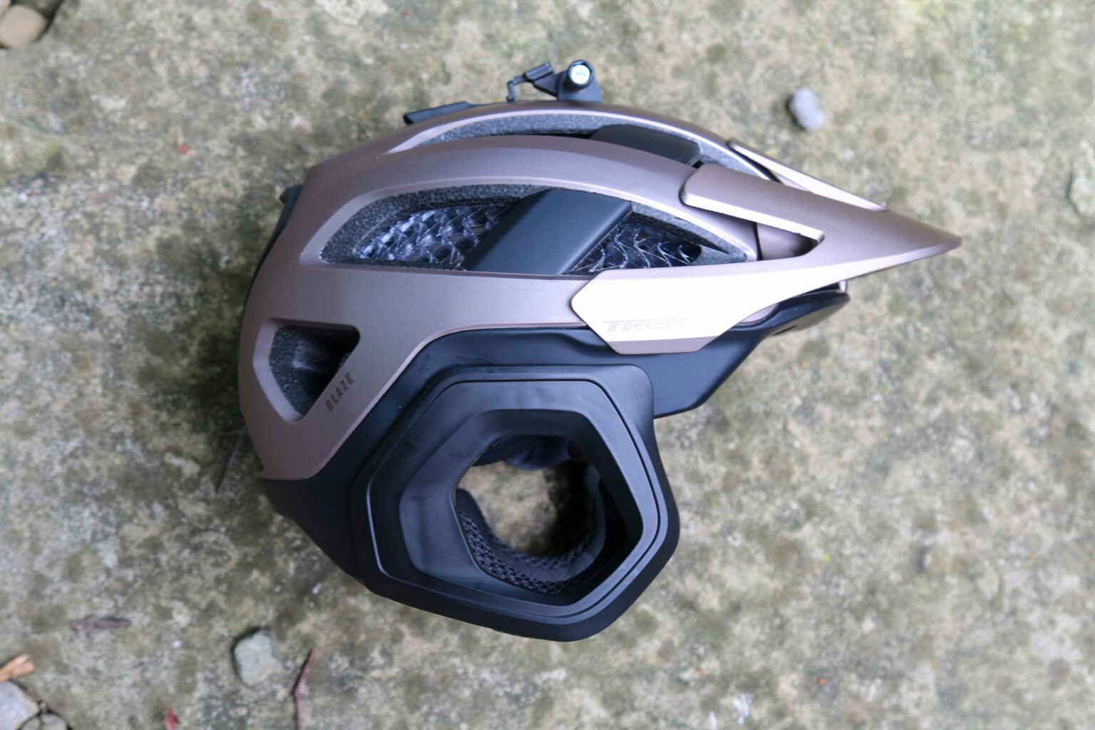 Trek Blaze Wavecel helmet removable ear piece