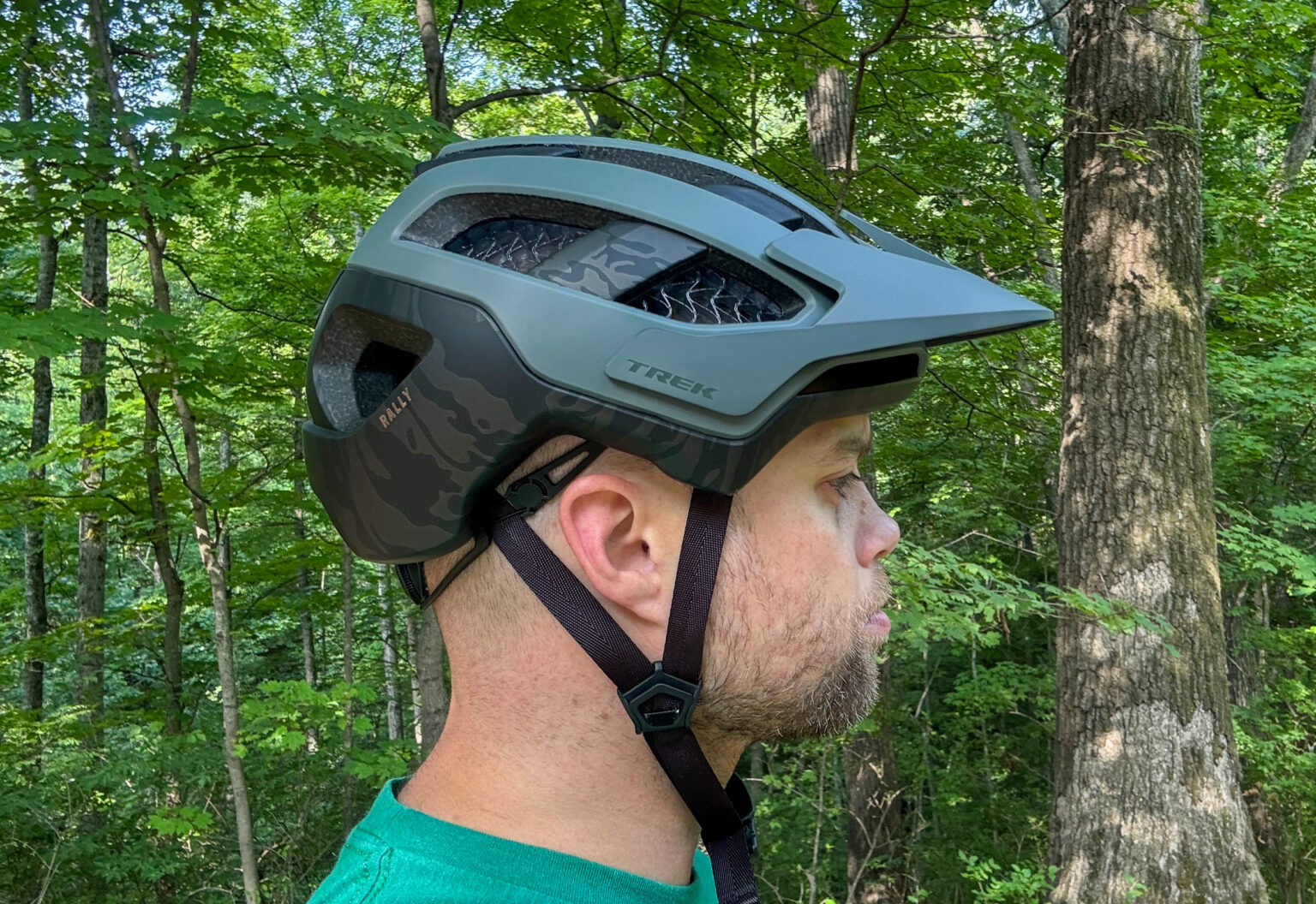 Trek Rally helmet fit