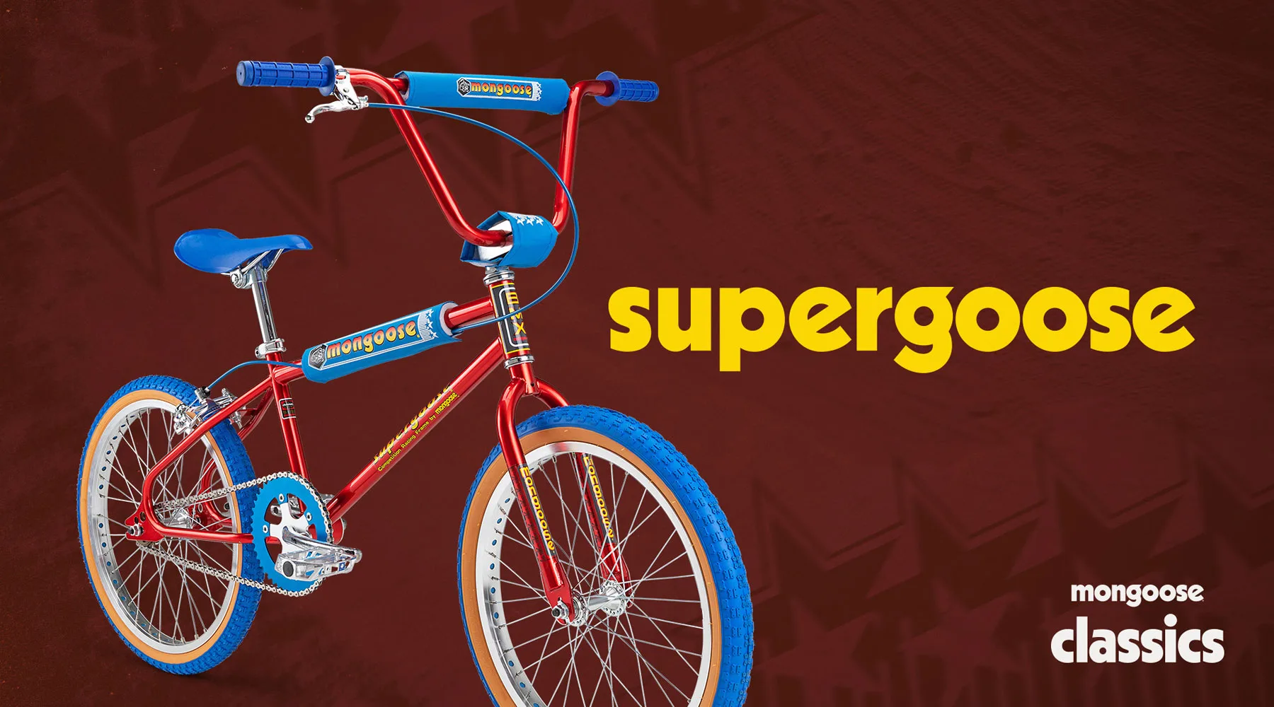 Mongoose Classics Collection 50th-anniversary BMX Icons, Supergoose