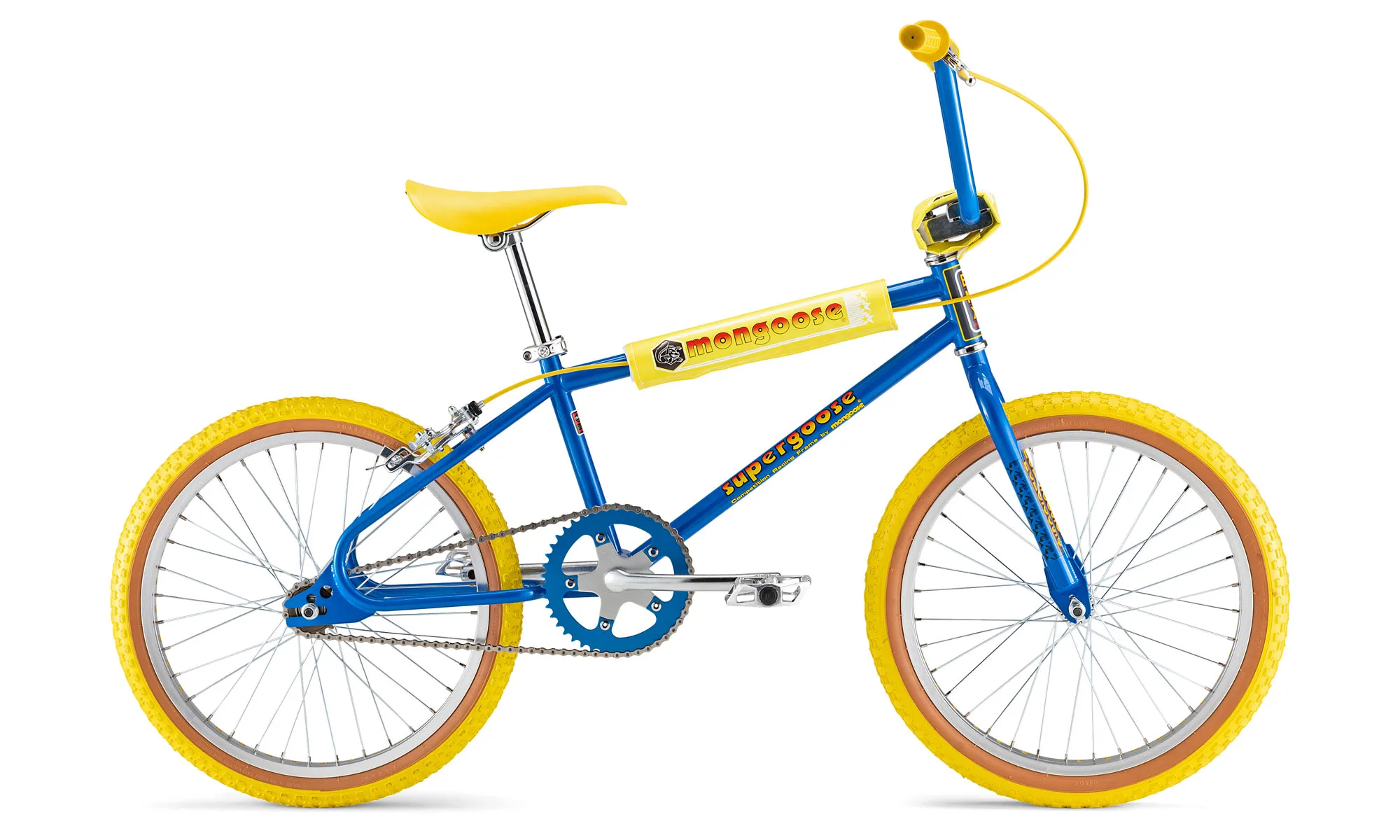 Black and yellow mongoose bmx on sale