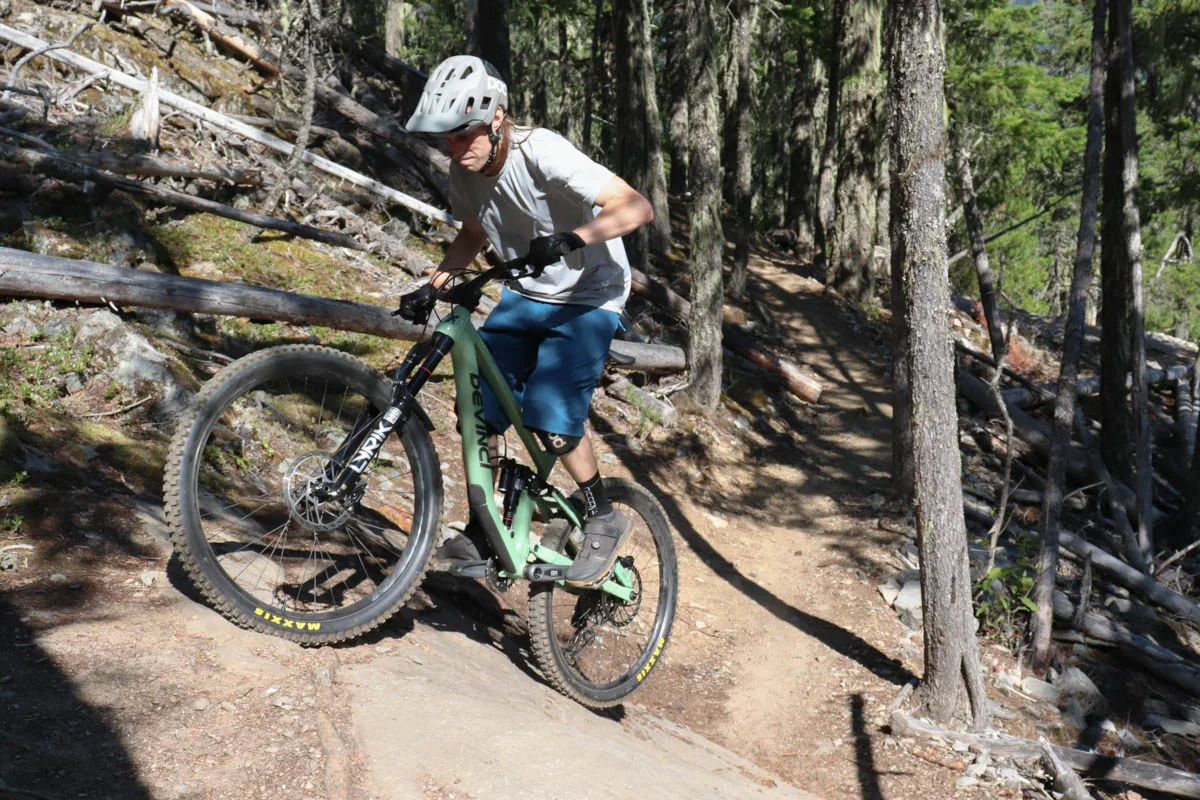 Devinci Troy GX AXS 12S, SF, rock climb