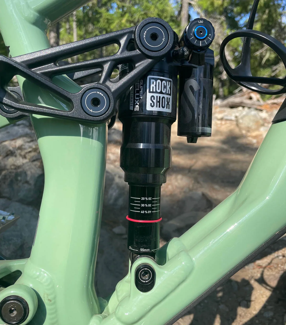 Devinci Troy GX AXS 12S, rear shock