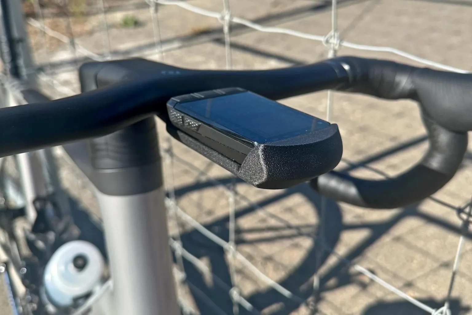 Nano Worx Aero Mount, individually 3D-printed GPS-specific aerodynamic cycling computer mounts, Wahoo on Scott