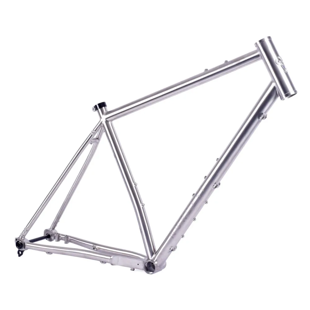 Nordest 3003 Ti titanium flat bar gravel bike, frame only