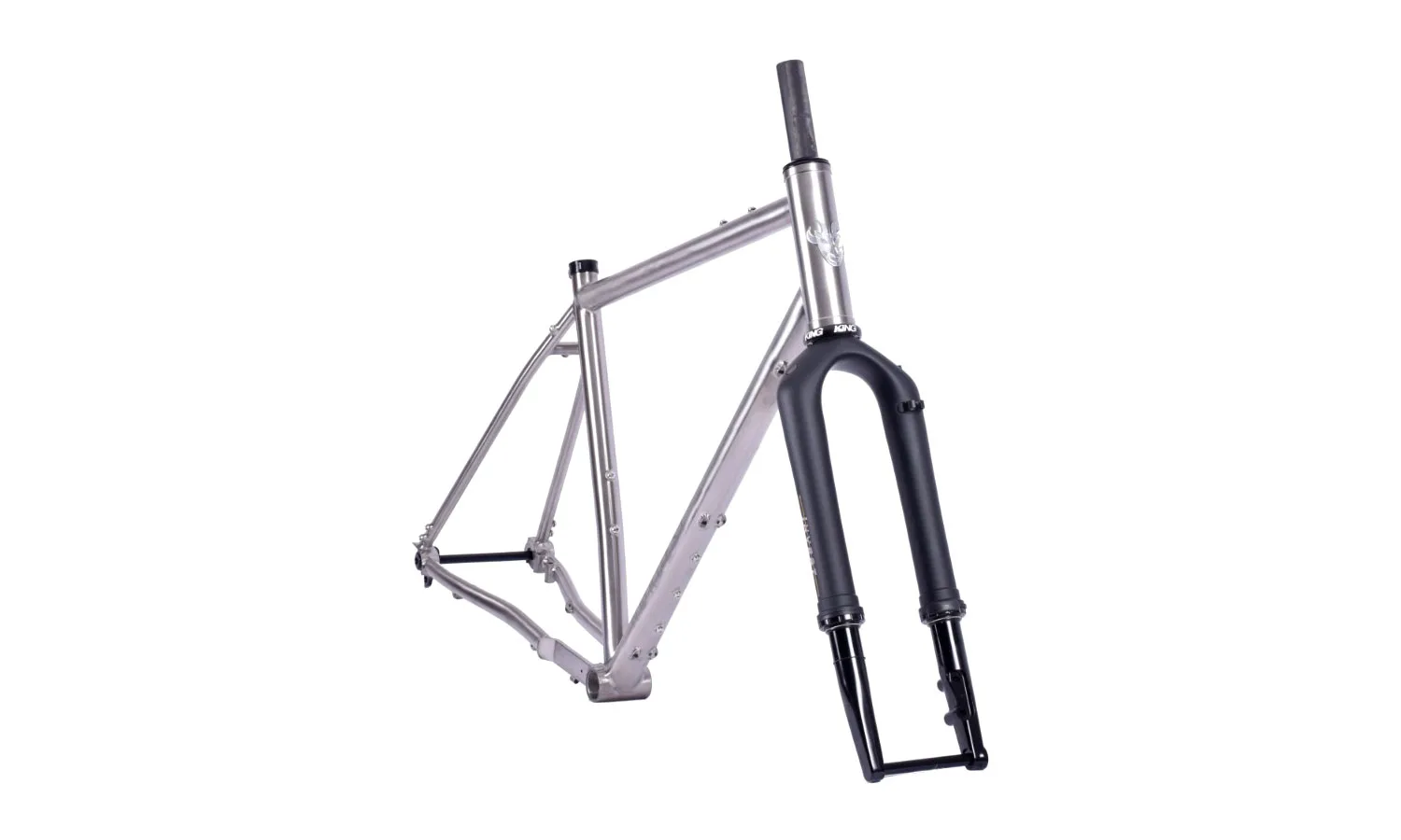 Nordest 3003 Ti titanium flat bar gravel bike, Cane Creek Invert suspension fork