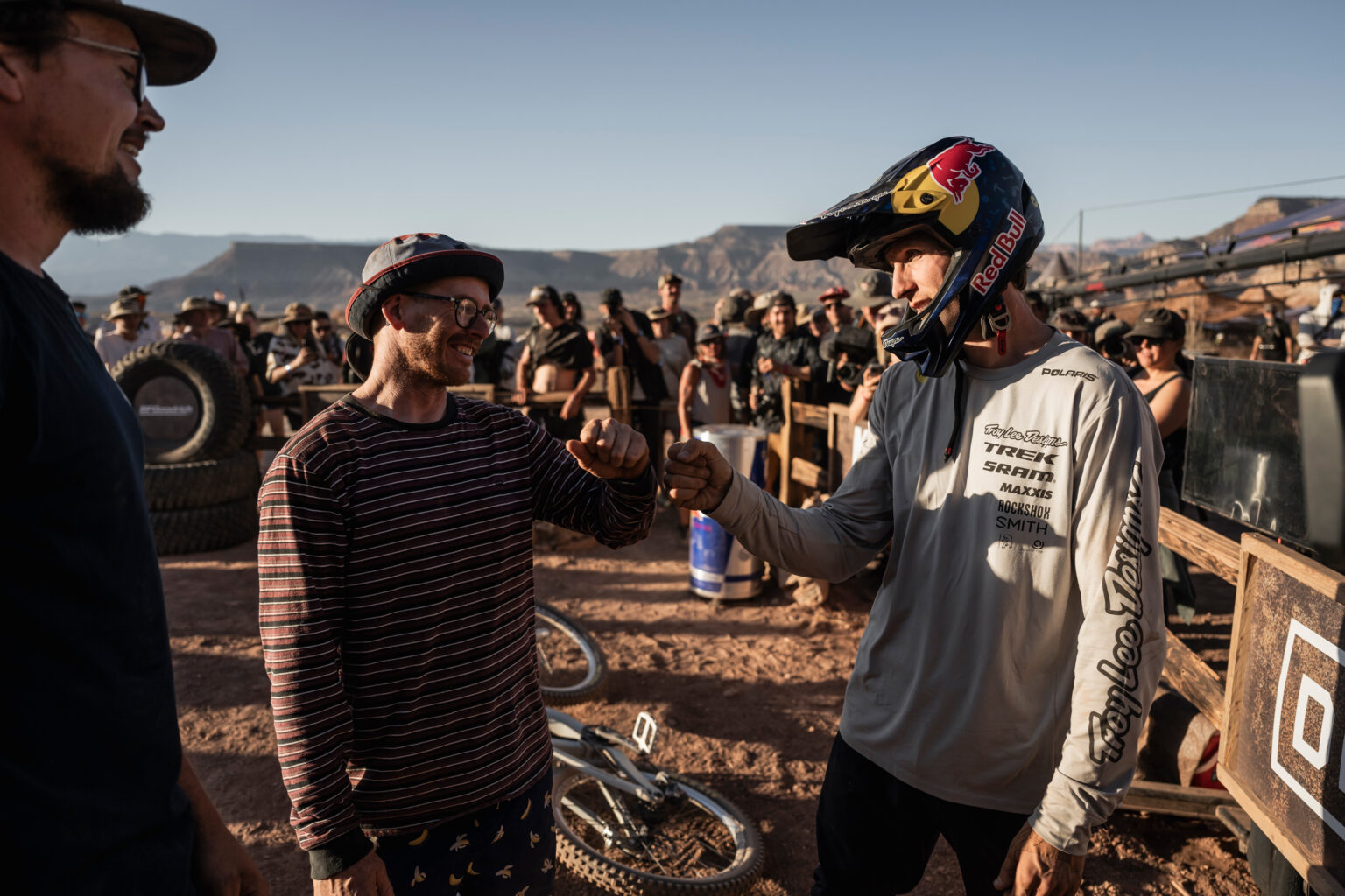 Brandon Semenuk seen during Red Bull Rampage in Virgin, Utah, USA on 12 October, 2024. // Bartek Wolinski / Red Bull Content Pool // SI202410130061 // Usage for editorial use only //
