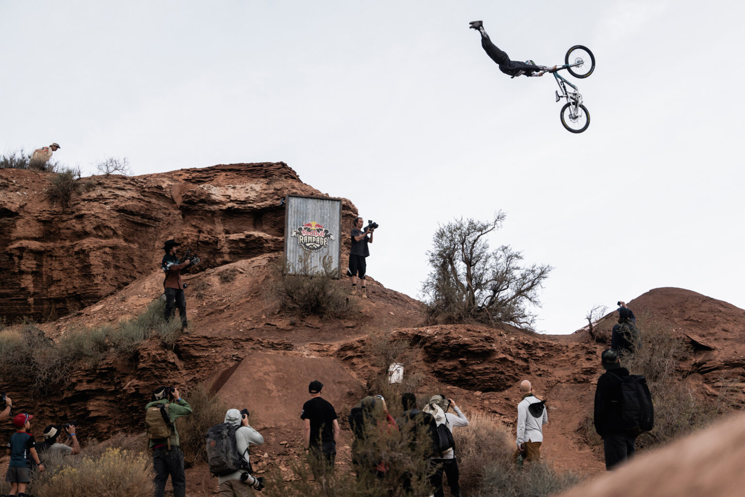 Adolf Silva performs at Red Bull Rampage in Virgin, Utah, USA on 12 October, 2024. // Bartek Wolinski / Red Bull Content Pool // SI202410130057 // Usage for editorial use only //