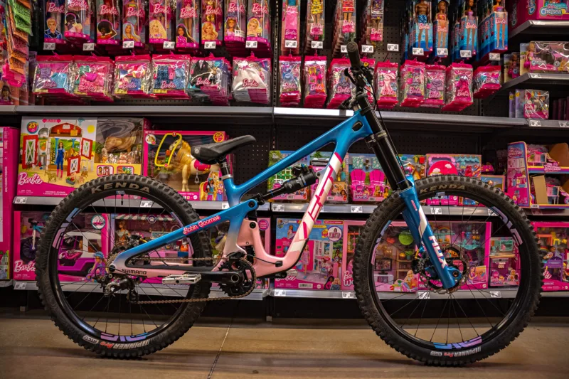 Bike Check: Robin Goomes Makes History on Barbie-Themed Yeti SB 165 w/ New ENVE Wheels 