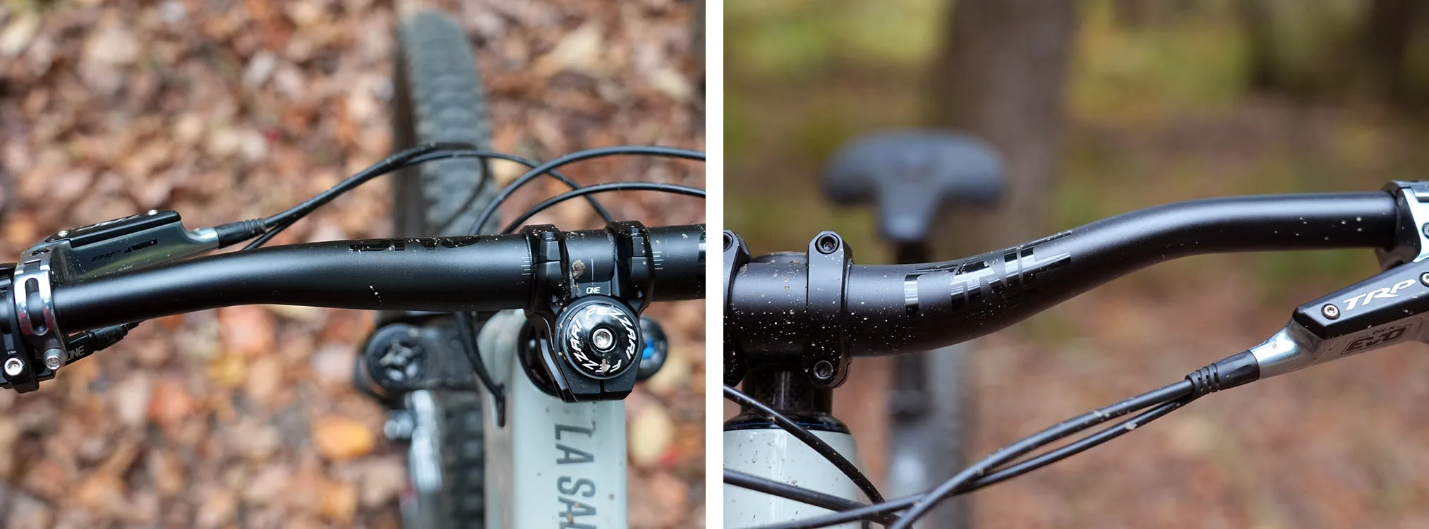 one up alloy riser handlebar.