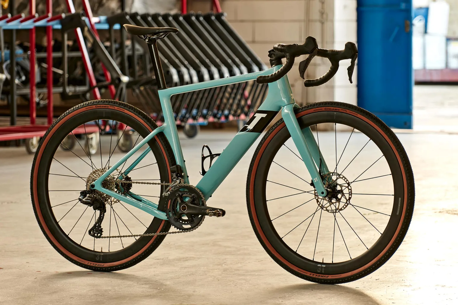 3T RaceMax WPNT Integrale aero carbon gravel bike gets integrated, finally free of toptube cable routing