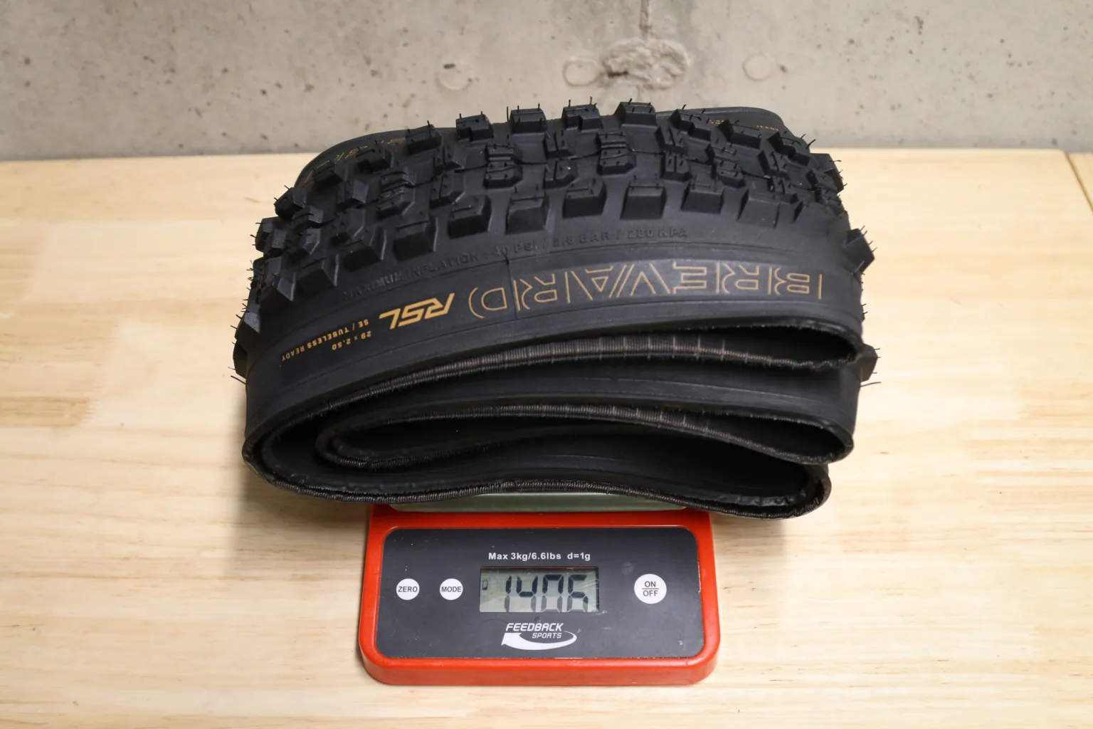 Bontrager Brevard Galbraith enduro MTB tire actual weight