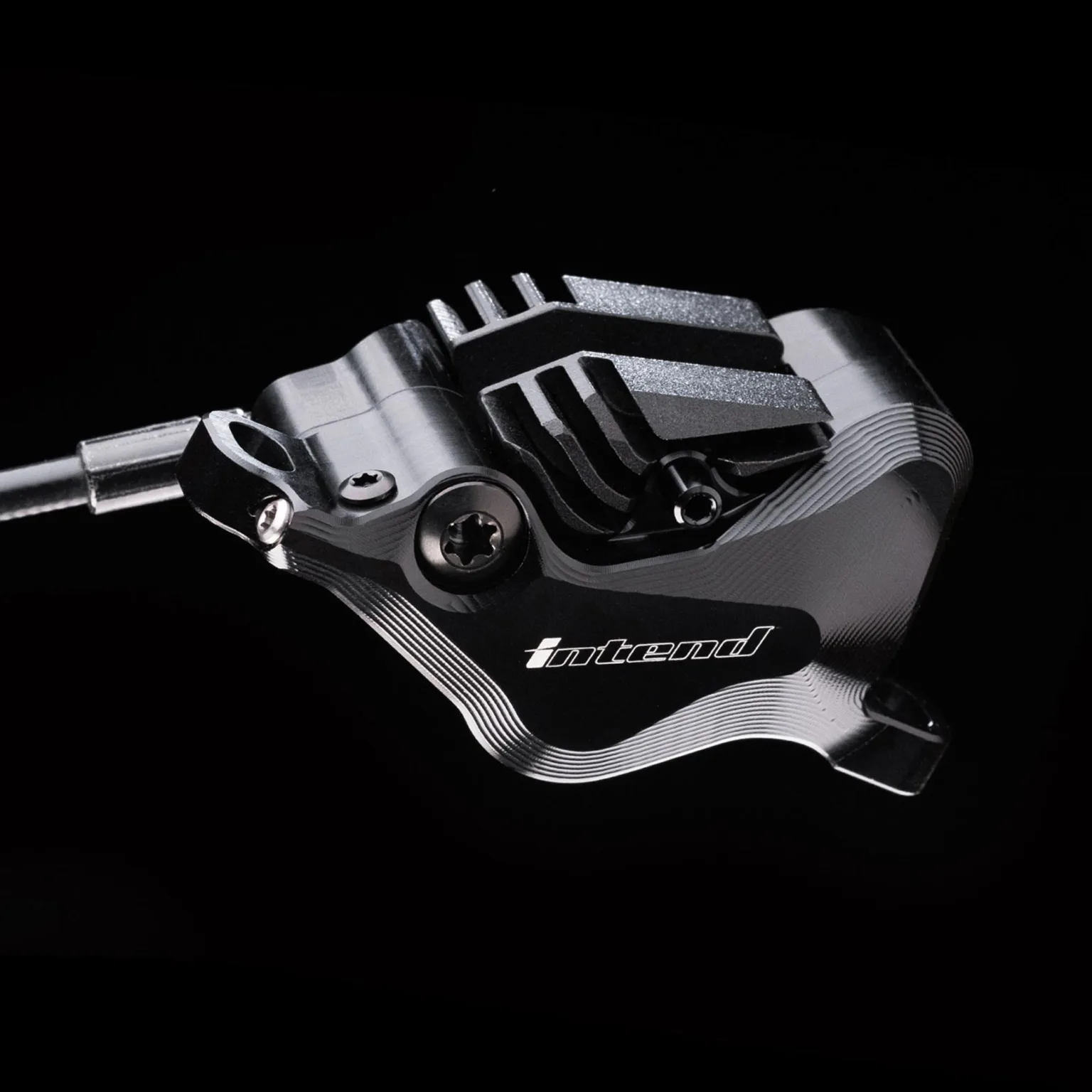 Intend TriniTi ultra-limited edition black titanium Trinity mountain bike brakes, Today Only for Black Friday, DH caliper