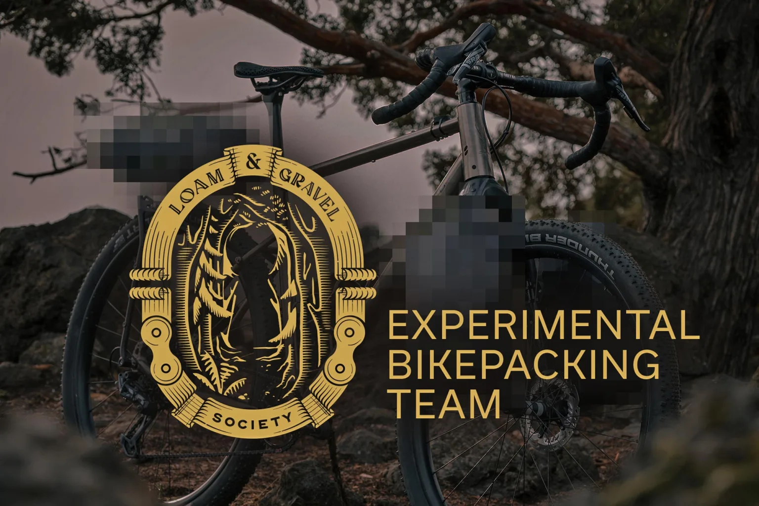 Loam & Gravel Society Experimental Bikepacking Team, founded and supported by Old Man Mountain & Silca