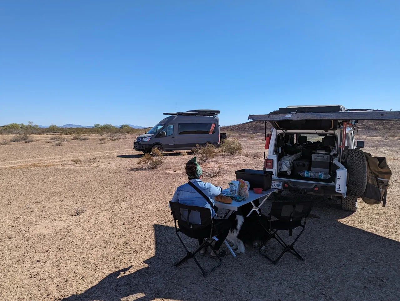 Yakima MajorShady Awning review Lunch in the Sonora desert