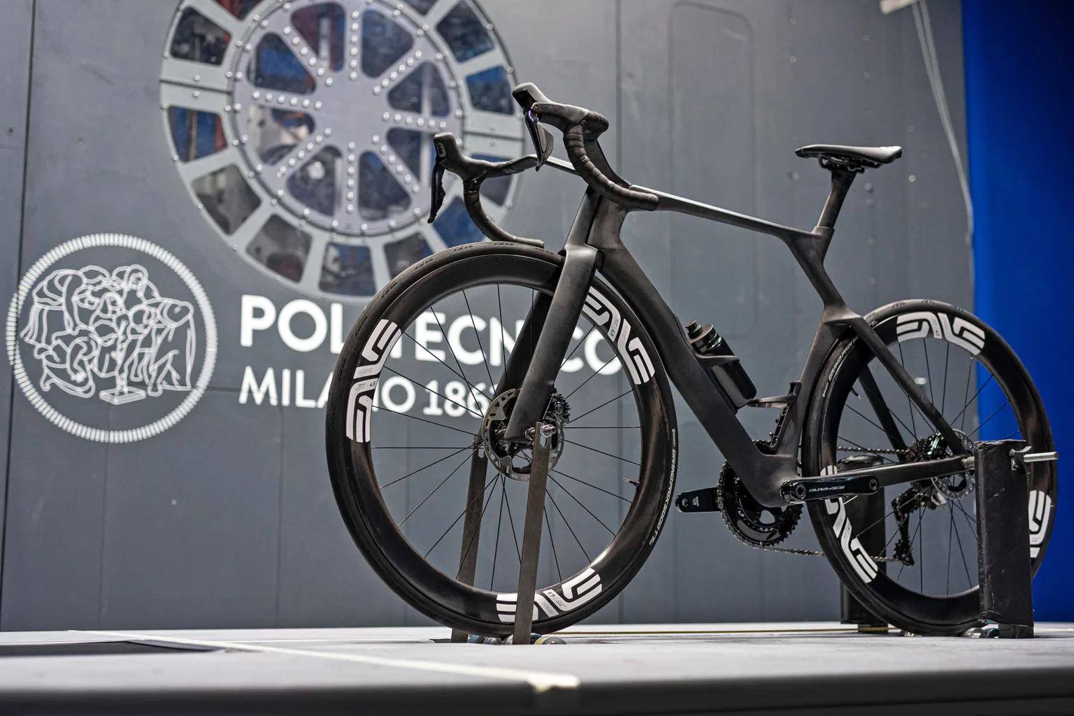 2025 Colnago Y1Rs innovative aero road race bike, wind tunnel