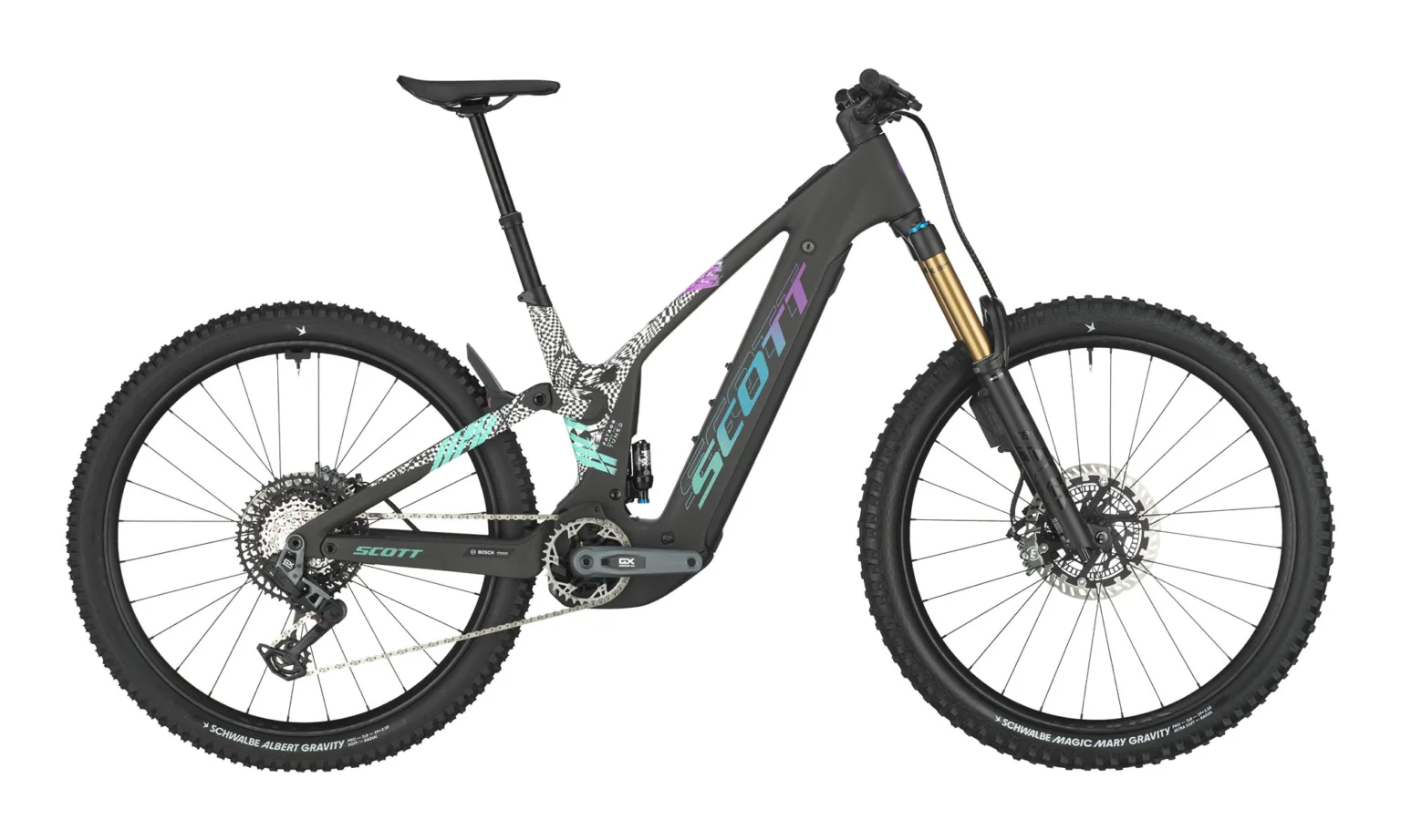 2025 Scott Patron eRIDE eMTB all mountain ebike, ST 900 Tuned