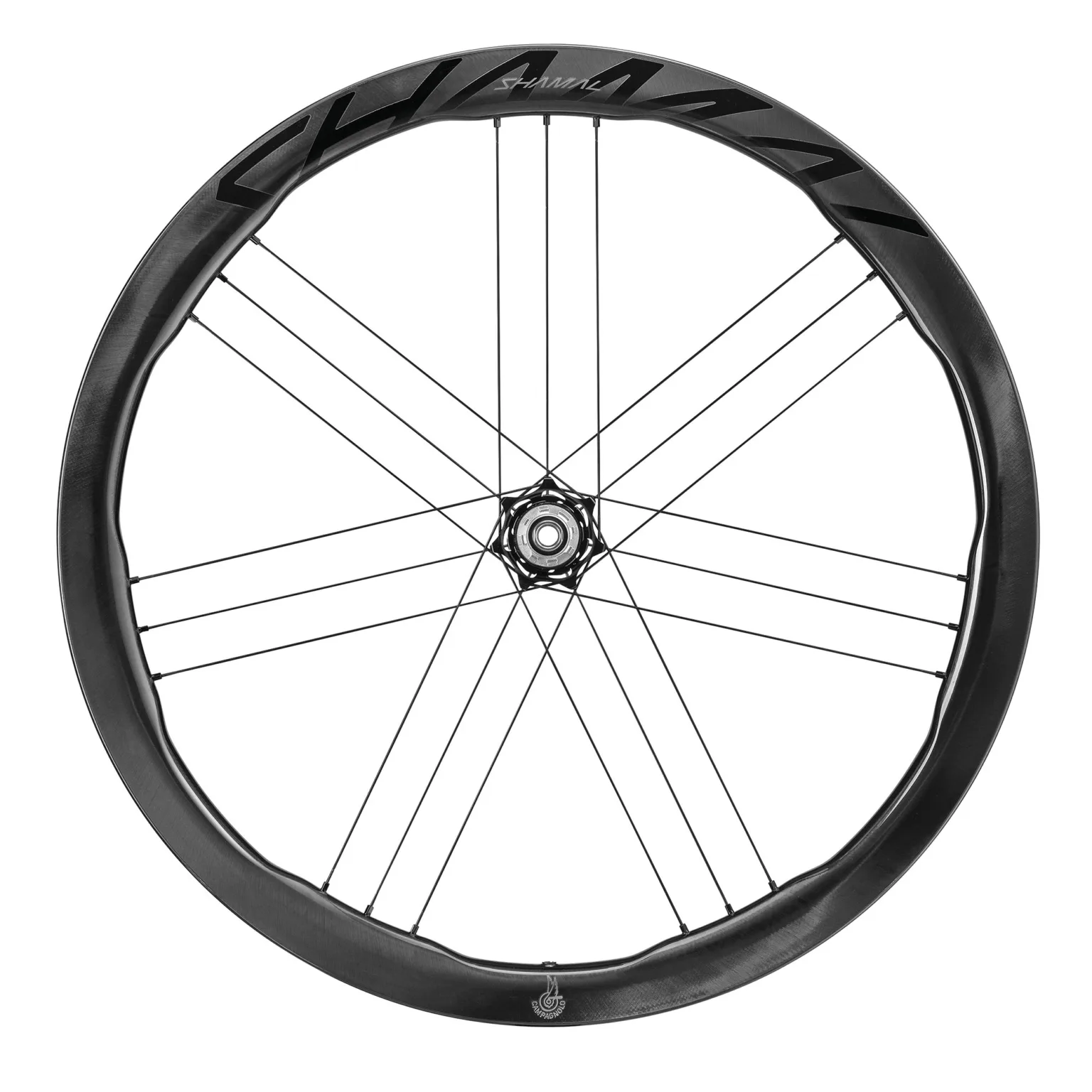 2025 Campagnolo Shamal Dual-Profile 40-45mm aero carbon all-road rear wheel 