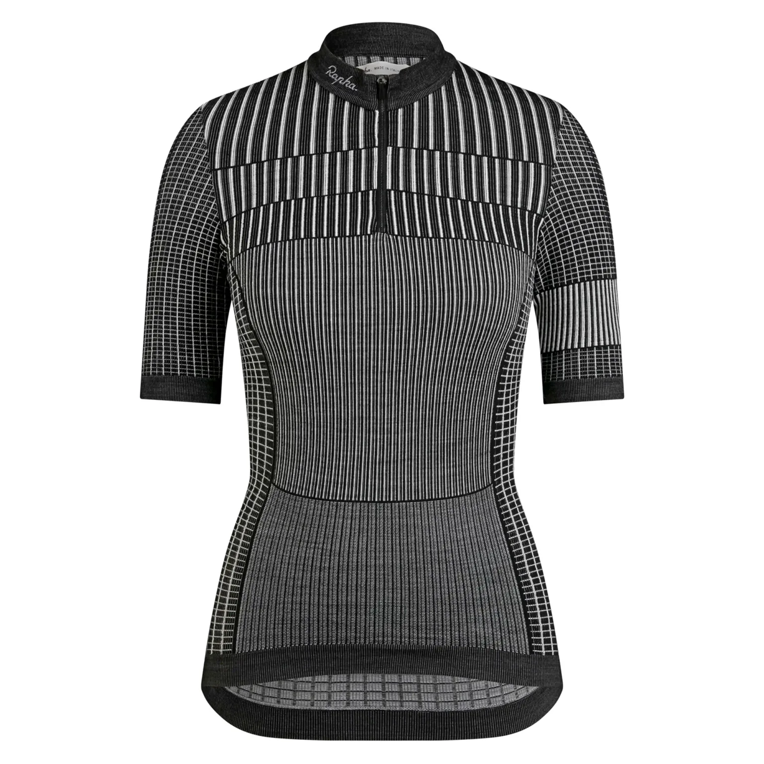 Rapha new Classic Seamless Knit Jersey reinvented merino sportwool road bike cycling kit, women's front