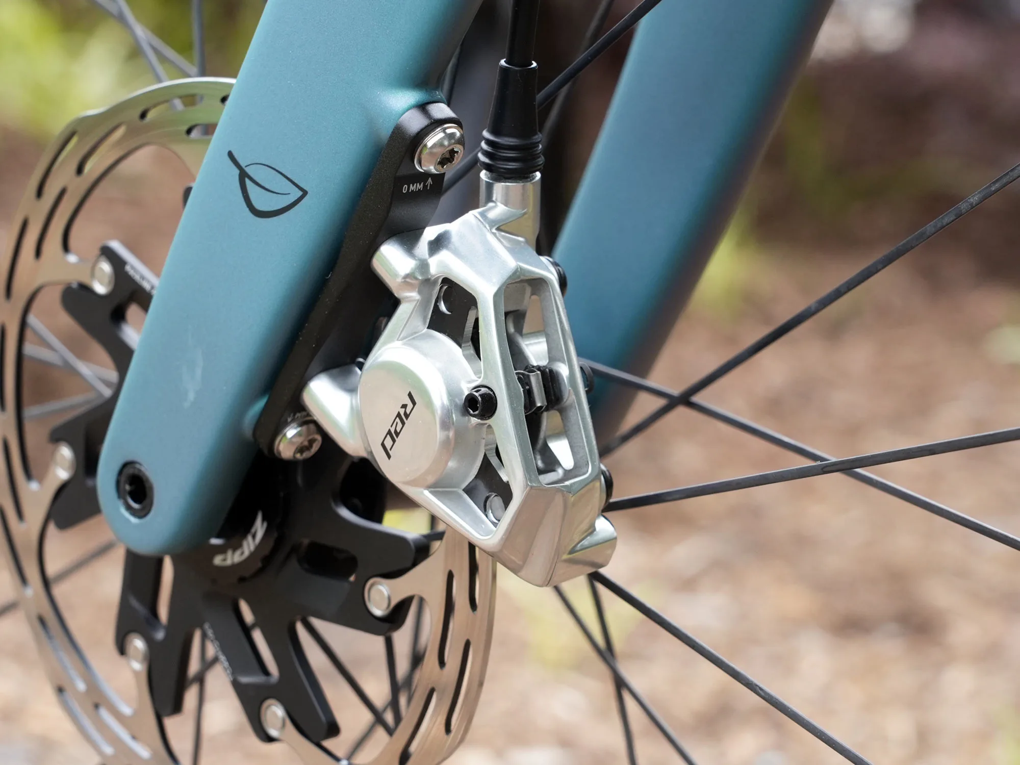 closeup details on new sram red axs E1 components.