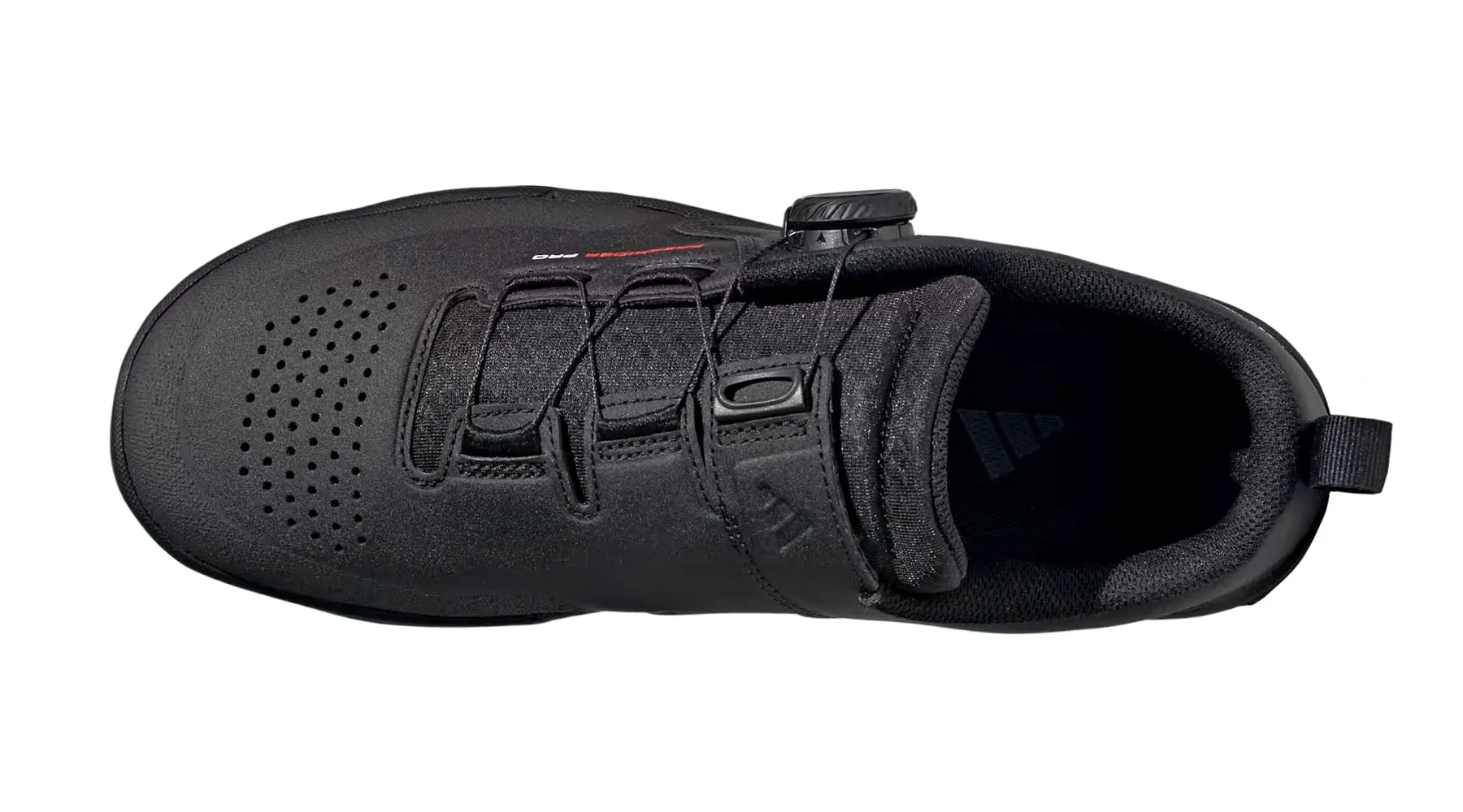 adidas Five Ten Freerider Pro BOA premium flat pedal mountain bike shoes, black asymmetric top