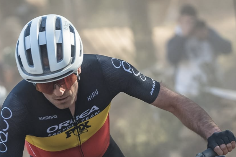 Spotted: Is Fizik Launching a Mountain Bike Helmet Line?