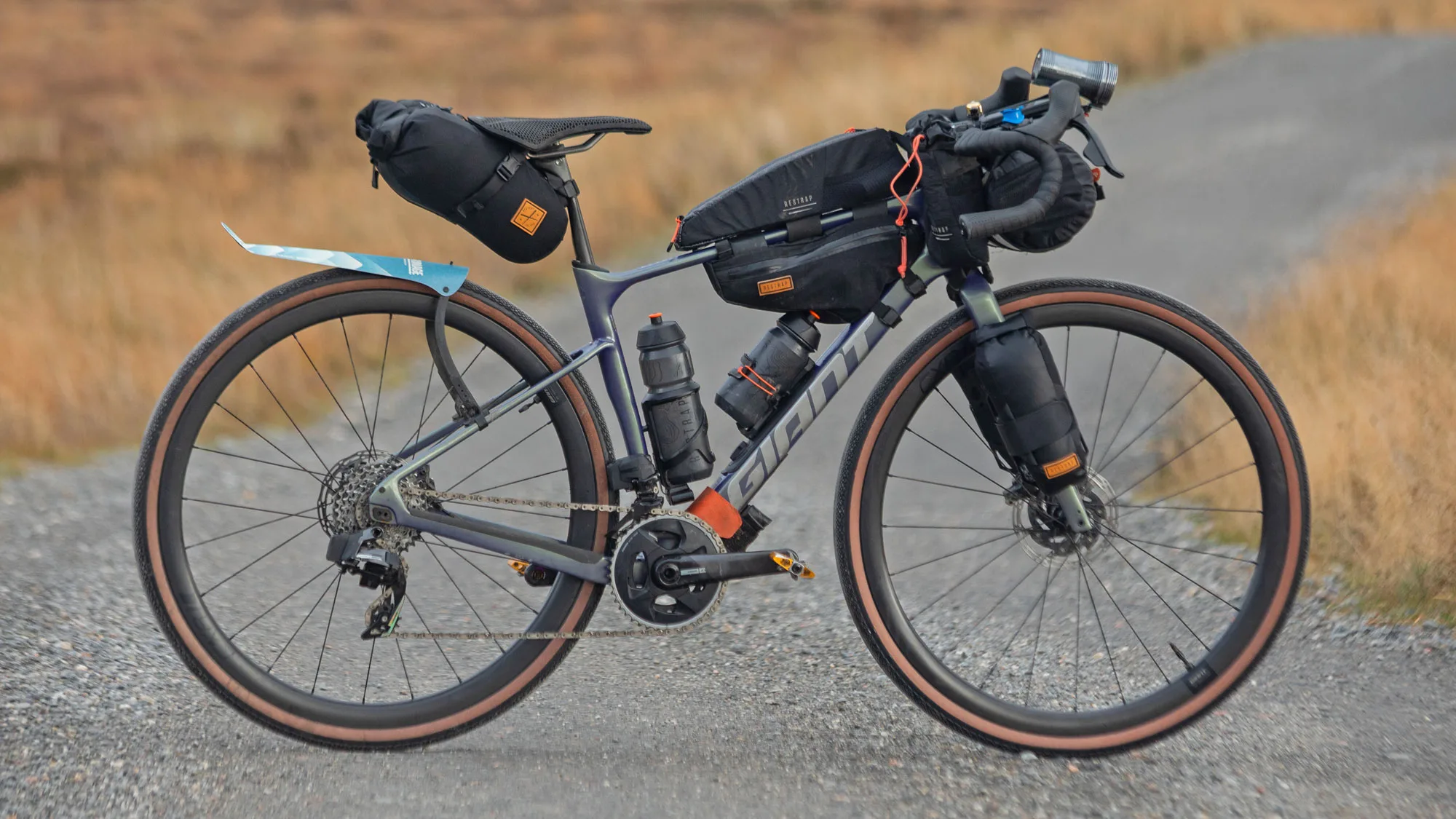 Restrap Saddle Pack redesigned in medium 4.5L or small 2.5L, ready for adventure