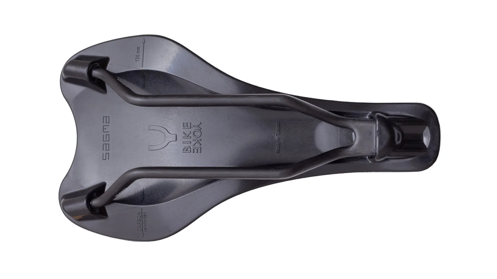 BikeYoke Sagma 3D affordable 3d-printed saddle comfort, conventional shell