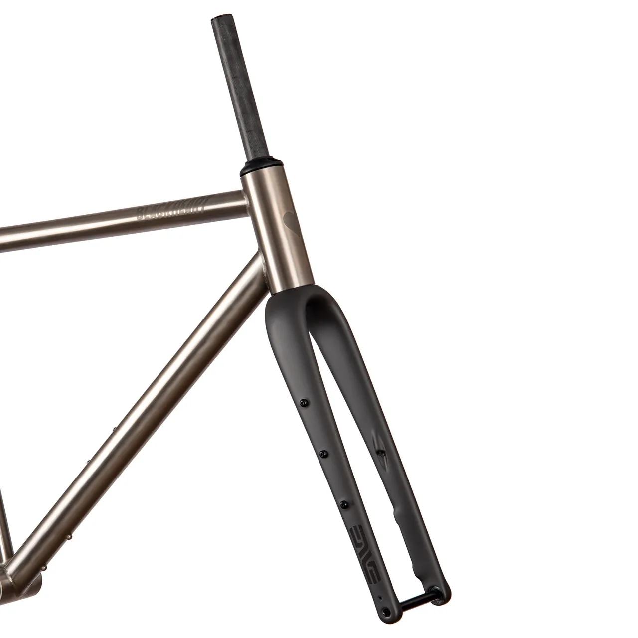 BlackHeart Bike Co New Gravel Ti evne fork