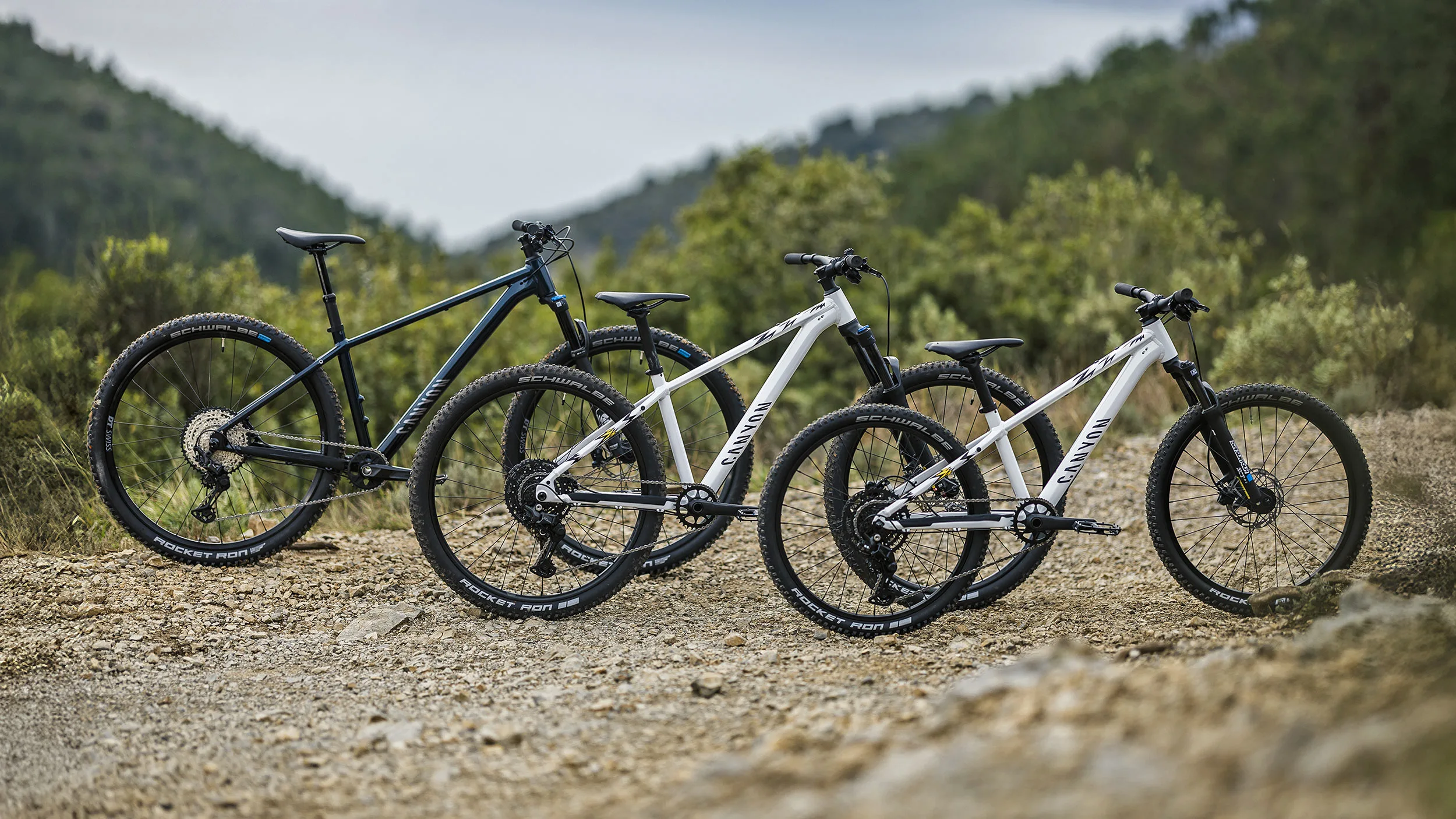 Canyon updated Grand Canyon alloy MTB trail hardtail, complete size range for the whole family