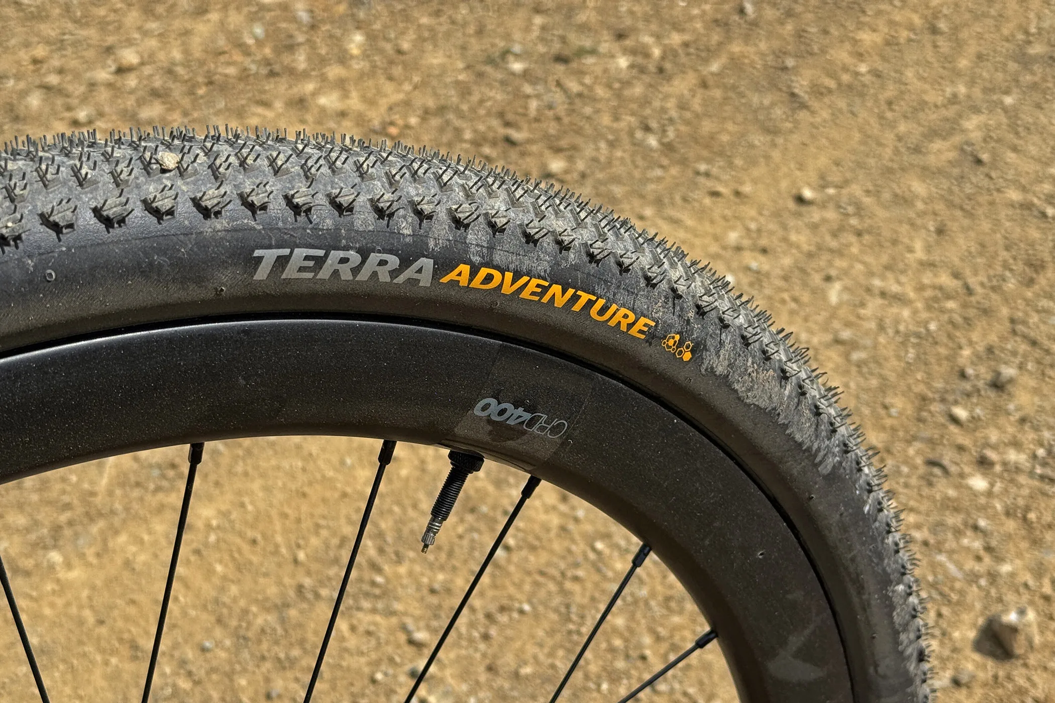 Continental Terra Adventure all-new aggressive gravel bike race tire review, detail