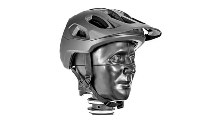 unreleased POC Cularis mountain bike helmet is the safest in Virginia Tech Helmet Ratings lab testing