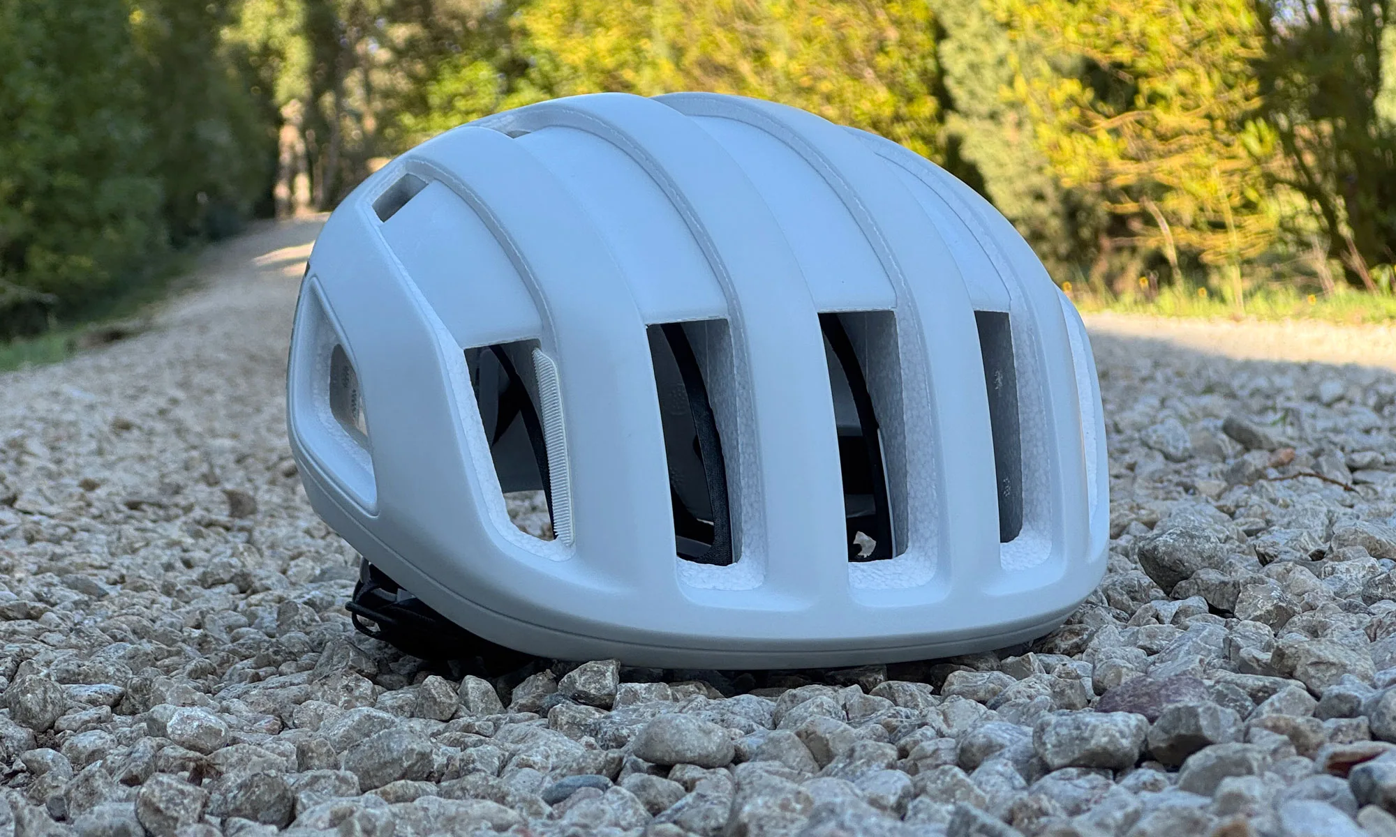 POC Cytal is the safest road bike helmet: Review, angled