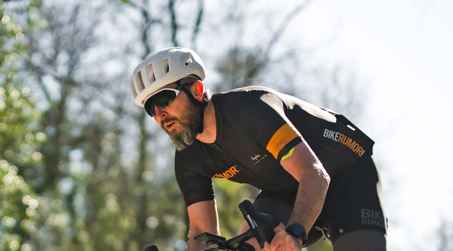 POC Cytal is the safest road bike helmet: Review, photo Road Bike Connection Spring - Rupert Fowler, forest gravel